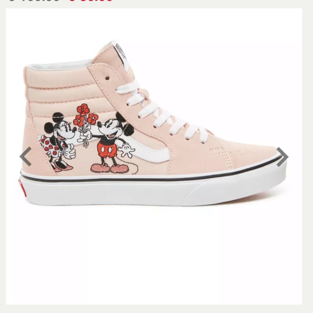 Mickey and Minnie Disney vans hi tops